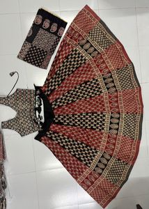 Women Lehenga Choli Digital <b>Printed</b> Cotton Floor-Length Traditional Ethnic Wear For Wedding India Pakistan Style - Product Image 3