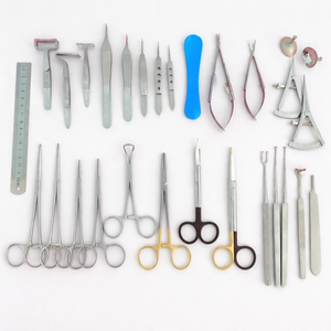 ชุดเครื่องมือผ่าตัดเปลือกตาขายดีที่สุด 30 ชิ้น ทำจากสแตนเลส สำหรับผ่าตัดเปลือกตาและศัลยกรรมตา ได้รับมาตรฐาน CE - Product Image 1