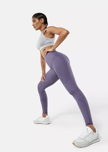 Leggings de yoga para niñas al por mayor, de cintura alta, para fitness, con diseño cruzado en V, tie-dye, deportivos, levanta glúteos, transpirables y de compresión. - Product Image 4
