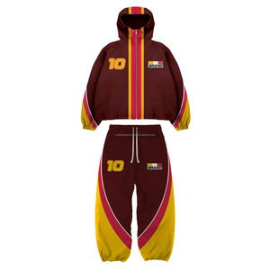 Conjunto Deportivo Ligero Personalizado 2026 para Hombre, Chaqueta Cortavientos, Sudadera con Capucha de Nailon y Pantalones, Traje Deportivo Resistente al Viento para Hombre - Product Image 4