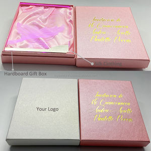 NO MOQ Full Personalized Warming Light Digital <b>Printed</b> Film Laminated UV/Engraved <b>Plastic</b> Wedding Labels Custom Logo Box MSF004 - Product Image 3