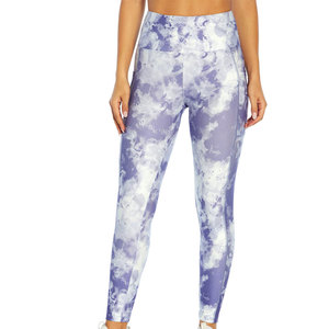 Leggings de yoga pour femmes, taille élastique, tricotés, nouveau design, prix raisonnable, respirants, sans couture, séchage rapide, légers - Product Image 1