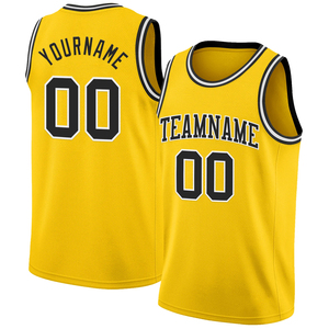 Maillot de basket-ball d'équipe professionnel avec impression personnalisée, design sans manches en maille respirante - Product Image 4