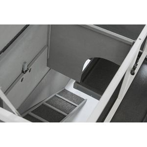 Casa para mascotas de madera maciza de dos capas para conejos, perros, gallineros, jaulas para pollos, jaula para conejos fácil de quitar - Product Image 2