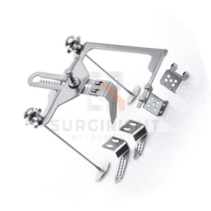 Retracteur manuel de côtes Blush Surgical SI-OIS-0001 pour la chirurgie cardiaque et thoracique mini-invasive, certifié CE - Product Image 6