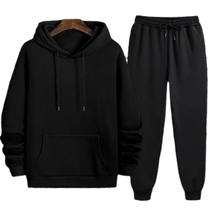 Nuevo chándal ecológico sin costuras para hombre, sudadera informal de Color sólido, ropa de calle, ropa deportiva para correr, sudaderas con capucha de Otoño Invierno - Product Image 5