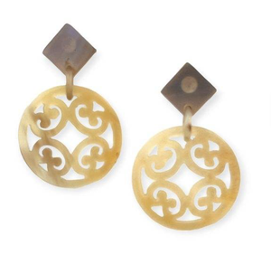 Pendientes Clásicos de Cuerno de Búfalo Hechos a Mano, Religiosos, Ecológicos, con Forma de Mariposa, Personalizables, de Alta Calidad - Product Image 4