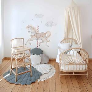 Chaise de salle à manger multifonctionnelle en rotin pour bébé, chaise haute d'alimentation pour nouveau-né, qualité supérieure, meilleur prix - Product Image 6