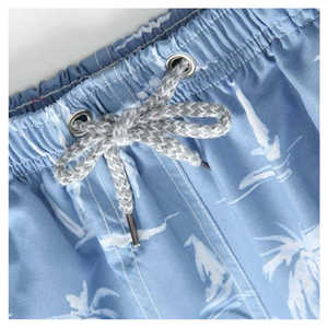 Pantalones Cortos Deportivos para Hombre, Ecológicos, Sostenibles, de Color Sólido, de Poliéster y Algodón No Tejido, de Secado Rápido, Transpirables, Antiarrugas, Personalizables - Product Image 3