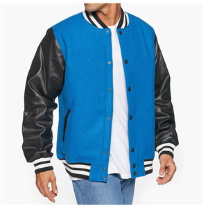 Blouson Bomber Unisexe Hiver Col Montant Respirant Écologique Personnalisé en Laine de Qualité Supérieure pour Vente en Gros - Product Image 2