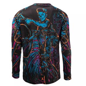 Chemise de maillot de Motocross de moto à séchage rapide, impression par Sublimation de conception de Logo personnalisée - Product Image 2