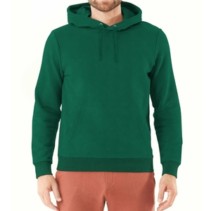 Sweat à capuche en polaire premium pour homme, pull chaud, sweat-shirt décontracté, streetwear d'hiver, poche brodée, respirant, logo personnalisé - Product Image 1