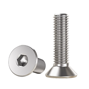สกรูหัวจมแบบกำหนดเอง M6 SS304 สกรูหัว Torx แบบแบน สกรูหัวหกเหลี่ยมแบบมีร่อง สกรูหัวจมสำหรับเครื่องจักร อุปกรณ์ยึดสกรูหัวจม - Product Image 1