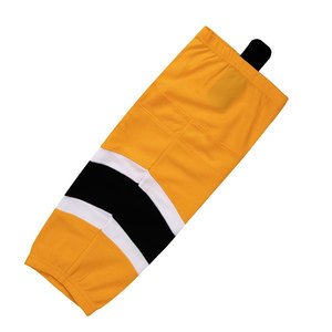 Yellow Navy Reflective <b>Leg</b> <b>Warmers</b> Solid Color Regular Fit Sports Socks - Product Image 5