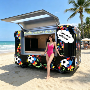 Solución Integral: Carrito de Comida Eléctrico Móvil Personalizable con Equipamiento Comercial para Barra de Tónico de Cúrcuma - Product Image 1
