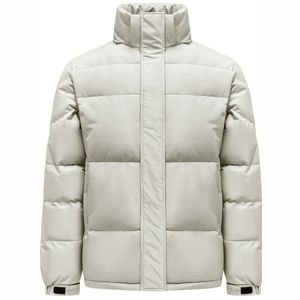 Vestes personnalisées avec logo pour hommes, veste matelassée en poly duvet, veste courte et bouffante pour hommes - Product Image 5