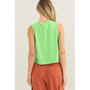 ซื้อเลย เสื้อกล้ามผู้หญิงแบบพื้นฐาน แขนกุด ใส่สบายๆ สำหรับฤดูร้อน มีหลายสีให้เลือก ไซส์ S-4XL รับสกรีนลายตามสั่ง ขายส่ง - Product Image 3