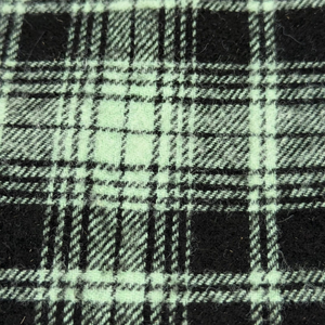 Pantalones de Salón de Franela Verde a Cuadros de Pierna Ancha para Mujer con Cintura Elástica y Cordón, Bolsillos Laterales - Ropa de Dormir Casual para Uso Diario - Product Image 6