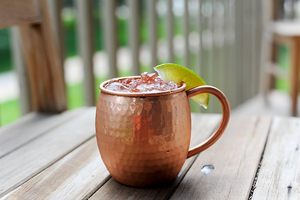 Supplied with Huge Demand Pure Copper Moscow Mule <b>Beer</b> Mug Cup Round Shaped Hammered Design for Cocktail Parties Cups - Product Image 4