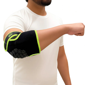 Attelle de coude sportive professionnelle Neo avec design flexible, tissu confortable, ajustement réglable, idéale pour l'entraînement physique et la salle de sport - Product Image 2