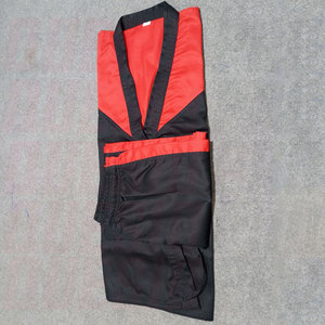 Uniforme de Karate Negro y Rojo para Artes Marciales, Conjuntos de Artes Marciales de la Mejor Calidad, Karate Gi Personalizado, Diseño Personalizado, Ropa de Combate, Uniforme de Karate - Product Image 5