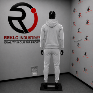 Conjunto Deportivo Gris para Hombre, Sudadera con Capucha y Logotipo Personalizado, Pantalones Deportivos con Franja Lateral Blanca, Ropa Deportiva Informal para Gimnasio, en Oferta - Product Image 4