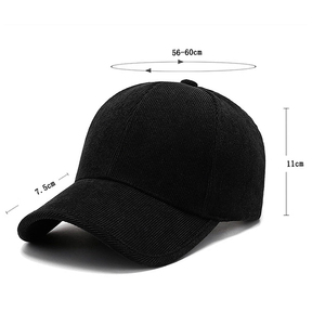 Gorra de Béisbol con Logotipo Personalizado de Última Moda, al por Mayor, Unisex, de Poliéster y Algodón, de Alta Calidad, Transpirable e Impermeable - Product Image 3