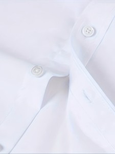 Camisa Formal Elástica de Uso Diario para Hombre, Corte Slim Fit, Manga Larga, con Botones, para Primavera/Otoño, de Bangladesh - Product Image 5