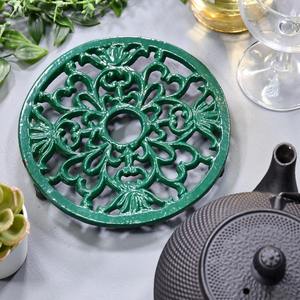 Premium Quality Metal Trivet Heat Resistant for Hot Pots Stylish Kitchen <b>Table</b> <b>Protector</b> Elegant Kitchen Metal Trivet for Hot - Product Image 2
