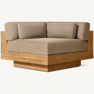 Sofá esquinero más vendido con estilo moderno y sencillo, ideal para sala de estar, resistente y duradero, equipado con almohadas. - Product Image 1