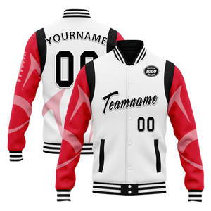Chaqueta de Béisbol de Corte Regular, Diseño de Tela Personalizado, Talla y Ajuste a Medida, Precio Directo de Fábrica OEM ODM, MOQ Bajo, Calidad Garantizada, Eshel Intl - Product Image 2