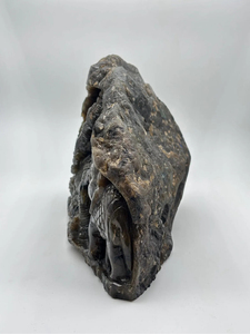 Estatua de Ganesha de Labradorita Natural Brillante, Escultura de Cristal Tallada a Mano, Decoración para el Hogar, Proveedor Mayorista OEM ODM - Product Image 5