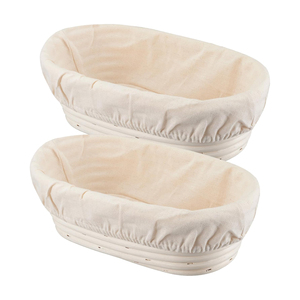 Handmade Natural Rattan <b>Bread</b> Proofing <b>Basket</b> Round Dough Rising <b>Basket</b> Wholesale Factory - Product Image 1