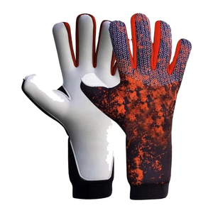 Guantes de Portero de Látex Personalizados de Alta Calidad, Transpirables, Antideslizantes, de Dedo Completo, para Fútbol Unisex - Product Image 1