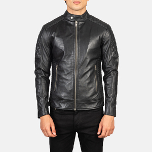Veste Safari Unisexe en Cuir Véritable Tressé Imperméable à Col Rond, Style Décontracté Automne, Streetwear, Simple Boutonnage, Teinture Unie, OEM - Product Image 5