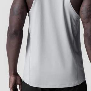 Débardeur athlétique moderne pour homme, en mélange de coton anti-humidité, sans manches, pour la gym, l'entraînement, la course, l'été, décontracté, streetwear - Product Image 6