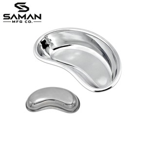 Plateau réniforme en acier inoxydable, bassin médical pour vomissements, plat chirurgical hospitalier, plateau pour instruments dentaires, plusieurs tailles, réutilisable, usage médical - Product Image 5
