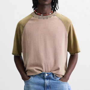 Camiseta Retro Hip Hop de 230g con Lavado Ácido, Personalizada, de Manga Corta, 100% Algodón, Unisex, Estampado DTG, Corte Holgado - Product Image 6