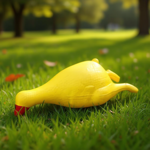 Juguete de Pato de Látex Yommy de 19 cm, Juguete Chirriante para Mascotas - Product Image 3
