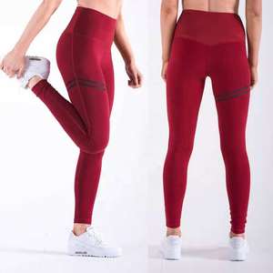 Leggings Deportivos Casuales Transpirables de Punto Sin Costuras para Mujer, con Efecto Push-Up, para Gimnasio y Yoga, Hasta la Rodilla - Product Image 1