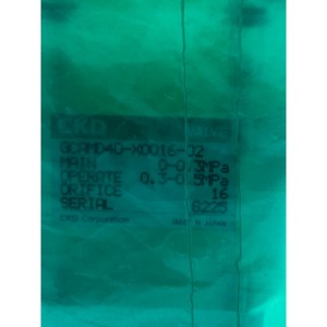 Válvula CKD GCAMD40-X0016-02, 0-0.3 MPa, 0.3-0.5 - Equipo y Piezas de Semiconductores de Confianza de Marca Global - Product Image 4