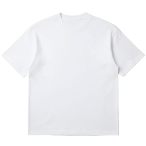 Men's Short Sleeve <b>White</b> <b>T</b> <b>Shirt</b> Minimal Chest Logo Cotton Crewneck Casual Everyday Wear Street Style Top Wholesale - Product Image 1