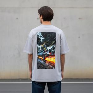Camiseta de Alta Calidad para Hombre, Estilo Urbano, 100% Algodón, Estilo Vintage con Diseño Gráfico Personalizado de Glo Gang - Product Image 1