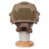 Casque Wendy avec système de suspension Équipement de sécurité tactique pour la conduite Jeux de rôle Filmage Chasse Entraînement