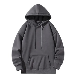 Custom Men's Casual 100% Cotton Polyester breathable Pullover Hoodies Loose Shoulder Collar <b>Fleece</b> Fabric <b>Thermal</b> Hoodies - Product Image 1