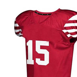 New Style <b>Padded</b> Shorts & T-V-<b>Neck</b> Jersey Set Unisex Team Clothing American Football Uniforms With 100% Polyester Made - Product Image 4