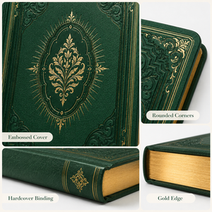 Carnet A5 en cuir PU à couverture rigide, <span class=keywords><strong>journal</strong></span> vintage, agenda, avec dorure à chaud et bordure dorée, carnet d'écriture de bureau, fournisseur OEM - Product Image 2