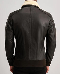 Manteau en cuir thermique d'hiver pour homme, grande taille, chaud, de haute qualité, pour le bureau, décontracté, style business - Product Image 5