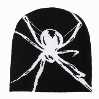 Bonnet en tricot unisexe coupe-vent, dernier design 2026 |   Casquette Spider de haute qualité pour étudiants et adultes |   OEM