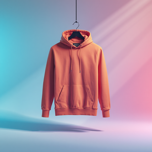 เสื้อฮู้ดผ้าฝ้ายฟลีซ 300 GSM แบบยูนิเซ็กซ์ เสื้อสวมหัวลำลองน้ำหนักเบา แจ็คเก็ตมีฮู้ดสำหรับผู้ชายและผู้หญิง สกรีนโลโก้ได้ - Product Image 2